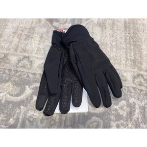 New Free Country Softshell Touchscreen Gloves Black Men's Sz Large/X-Large